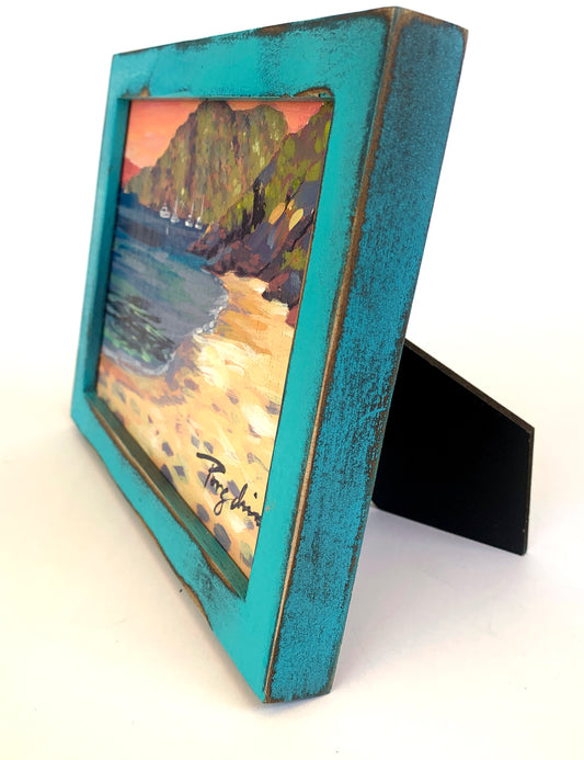 Cinnamon Bay Day 5"x7" Acrylic on Wood Panel Prints available by special order!