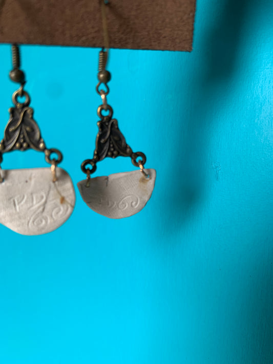 Ceramic Pendant Earrings