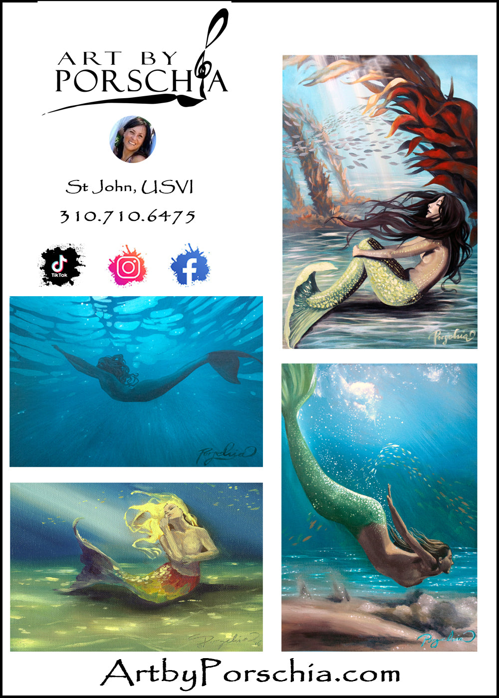 Mermaids Greeting Card