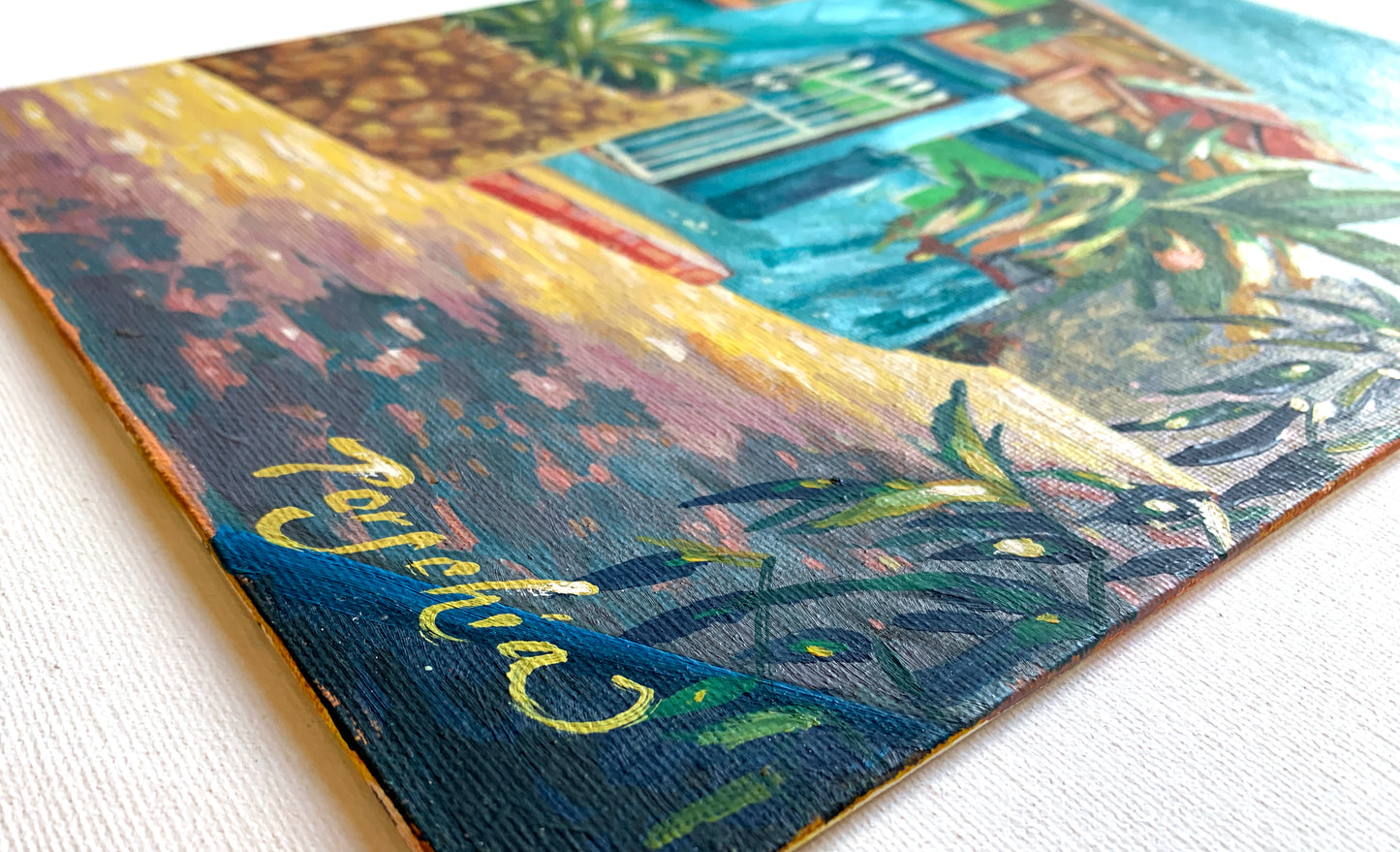 St John Inn 11" x 14" Original Oil On Canvas