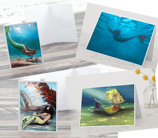 Mermaids Greeting Card