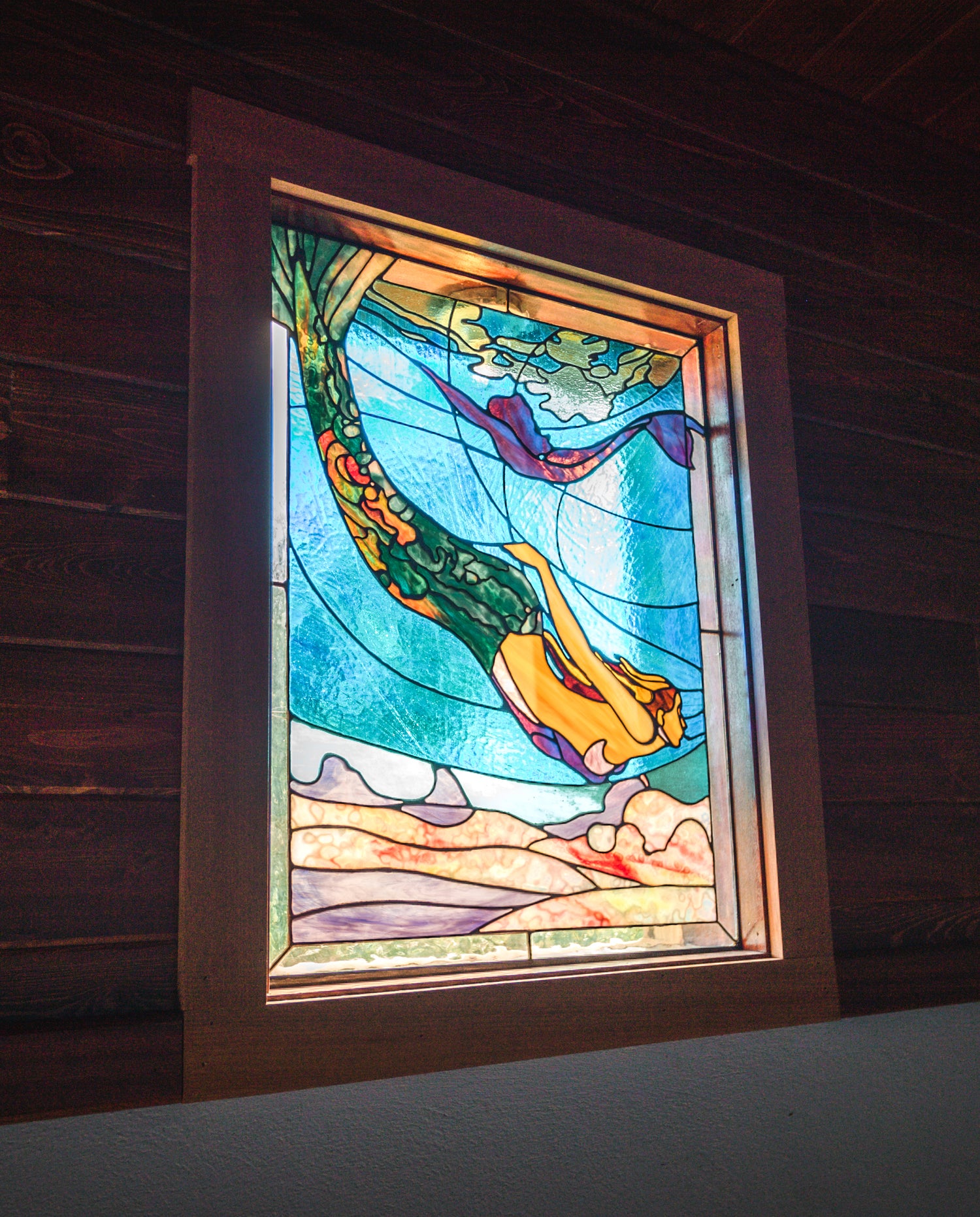 Stained glass mosaics for sale: mosaic patterns on window – Glass